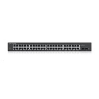 Zyxel GS1900-48 50-port Gigabit Web Smart switch, 48x gigabit RJ45, 2x SFP v2