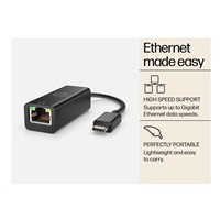 HP USB-C to RJ45 Adapter EURO - ADAPTER