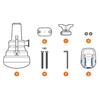 UBNT UISP-Horn, Asymetrická sektorová anténa, 5GHz, 19.5dBi, 30°/25°