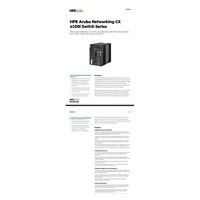 Aruba 4100i 12-port 1GbE (8-port Class 4 POE and 4-port Class 6 POE) 2-port SFP+ DIN Mount Switch JL817A RENEW