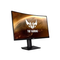 ASUS LCD 31.5" VG32VQR 2560x1440 GAMING CURVED 165Hz 400cd DP HDMI PIVOT DisplayPort cable + HDMI cable
