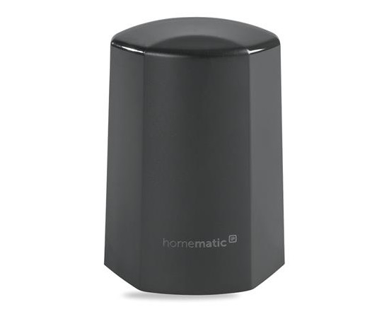 Homematic IP senzor teploty a vlhkosti, venkovní, bezdrátový, IP44, snadná montáž, akumulátorové, antracit