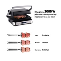 Lauben Contact Grill Deluxe 2000ST