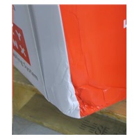 BAZAR - FTP kabel LYNX Cat5E, drát, dvojitý venkovní PE+PVC, černý, 305m cívka - poškozený obal