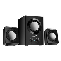 GENIUS reproduktory SW-2.1 300/ 2.1/ 10 W/ černá