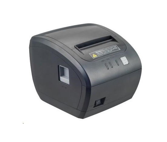 Birch CPQ5 Pokladní tiskárna s řezačkou, 300 mm/sec, RS232+USB+LAN+BT, černá, tisk v českém jazyce