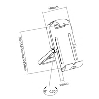 Reflecta TABULA Magnetic II držák na tablet