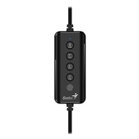 GENIUS reproduktory USB SoundBar 200BT/ Bluetooth/ 3,5" jack/ 4W/ RGB/ černá