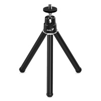 GENIUS stativ Tripod 1/ trojnožka pro fotoaparáty a webové kamery/ 1,4"/ kovový