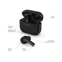 LAMAX Clips1 špuntová sluchátka - černé