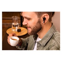 LAMAX Clips1 špuntová sluchátka - černé