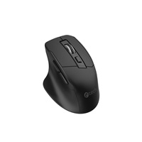 C-TECH myš Ergo WLM-05, bezdrátová, 1600DPI, 6 tlačítek, USB nano receiver, černá