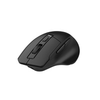 C-TECH myš Ergo WLM-05, bezdrátová, 1600DPI, 6 tlačítek, USB nano receiver, černá