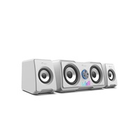 C-TECH reproduktory SPK-16, 2.2, RGB, bílá