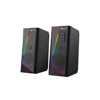 C-TECH reproduktory SPK-17, 2.0, RGB, černá