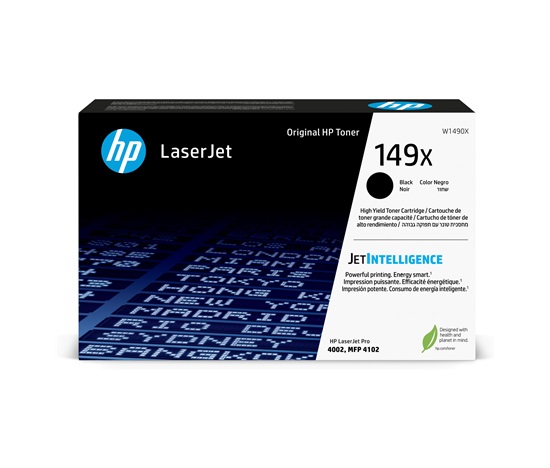 HP 149X High Yield Black Original LaserJet Toner Cartridge (W1490X) (9.500 pages)