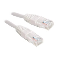 XtendLan patch kabel Cat5E, UTP - 0,25m, bílý  (prodej po 10 ks)