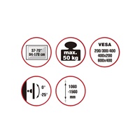 Reflecta PALLAS 70-6040T stropní TV držák