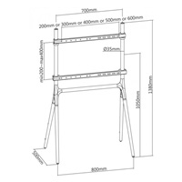 Reflecta TV STAND Elegant 70WB televizní stolek