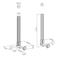 Reflecta Soundbar Holder SBH154 držáky na reproduktory