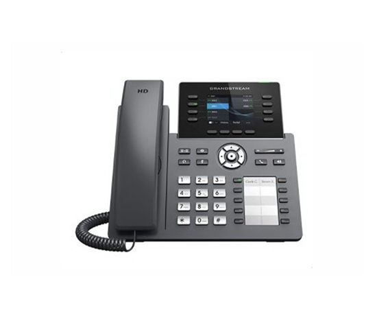 Grandstream GRP2634 [VoIP telefon - 8 linek, 4 SIP účty, RJ9, Bluetooth, PoE, Wi-Fi]