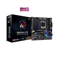 ASRock MB Sc AM5 B650M PG Riptide, AMD B650, 4xDDR5, 1xDP, 1xHDMI, mATX