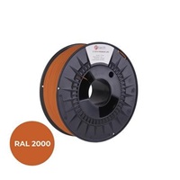 C-TECH Tisková struna (filament) PREMIUM LINE, PETG, žlutooranžová, RAL2000, 1,75mm, 1kg