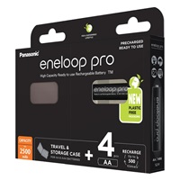 PANASONIC HR6 AA 3HCDE/4BE CASE ENELOOP PRO N, 2500 mAh (Blistr 4ks)