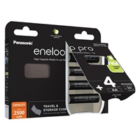 PANASONIC HR6 AA 3HCDE/4BE CASE ENELOOP PRO N, 2500 mAh (Blistr 4ks)