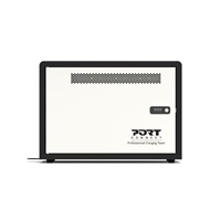 PORT nabíjecí skříňka pro 10 tabletů, černá a béžová