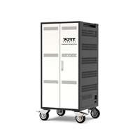PORT nabíjecí skříňka pro 30 notebooků + 1 Rack U19", černá-béžová