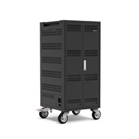 PORT nabíjecí skříňka pro 30 notebooků + 1 Rack U19", černá-béžová