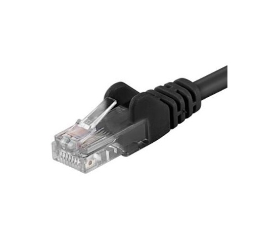 PremiumCord Patch kabel UTP RJ45-RJ45 CAT6 3m černá