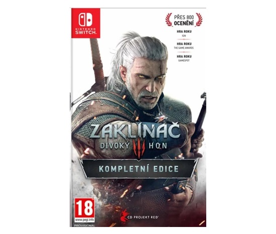 Switch hra Zaklínač 3 Divoký Hon - kompletní edice