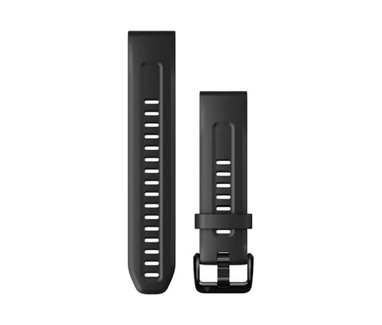 Garmin řemínek náhradní pro QuickFit™ 20 černý, silikonový