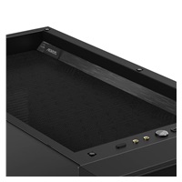 GIGABYTE case AORUS C500 GLASS, bez zdroje, průhledná bočnice, Mid Tower, černá