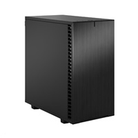 FRACTAL DESIGN skříň Define 7 Mini Black Solid, USB 3.1 Type-C, 2x USB 3.0, bez zdroje, mATX