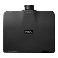 NEC projektor PA804UL- BK, 1920x1200, 7500ANSI, 3000000:1, 3D, HDMI / DP / VGA / LAN, Volitelné objektivy, Černý