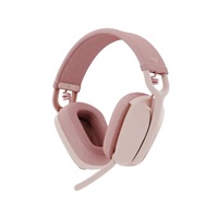 Logitech Zone Vibe 100 Wireless Headset, rose