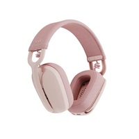 Logitech Zone Vibe 100 Wireless Headset, rose