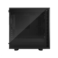 FRACTAL DESIGN skříň Define 7 Mini Black TG Light Tint, USB 3.1 Type-C, 2x USB 3.0, bez zdroje, mATX