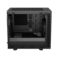 FRACTAL DESIGN skříň Define 7 Nano Black Solid, USB 3.1 Type-C, 2x USB 3.0, bez zdroje, mATX