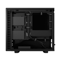 FRACTAL DESIGN skříň Define 7 Nano Black Solid, USB 3.1 Type-C, 2x USB 3.0, bez zdroje, mATX