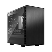 FRACTAL DESIGN skříň Define 7 Nano Black TG Light Tint, USB 3.1 Type-C, 2x USB 3.0, bez zdroje, mATX