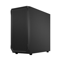 FRACTAL DESIGN skříň Focus 2 Black Solid, 2x USB 3.0, bez zdroje, mATX