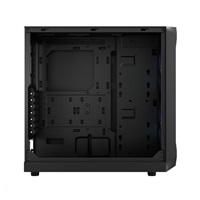FRACTAL DESIGN skříň Focus 2 RGB Black TG Clear Tint, 2x USB 3.0, bez zdroje, mATX