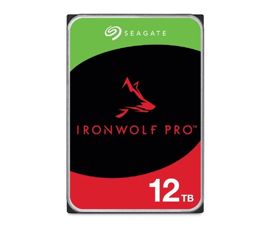 SEAGATE HDD 12TB IRONWOLF PRO (NAS), 3.5", SATAIII, 7200 RPM, Cache 256MB, CMR