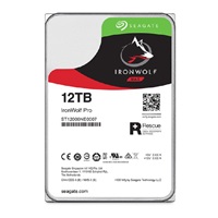 SEAGATE HDD 12TB IRONWOLF PRO (NAS), 3.5", SATAIII, 7200 RPM, Cache 256MB, CMR