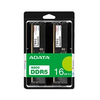 ADATA DIMM DDR5 16GB (Kit of 2) 4800MHz CL40 Dual Tray