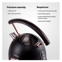 Lauben Electric Kettle 17BC - poskozen obal
